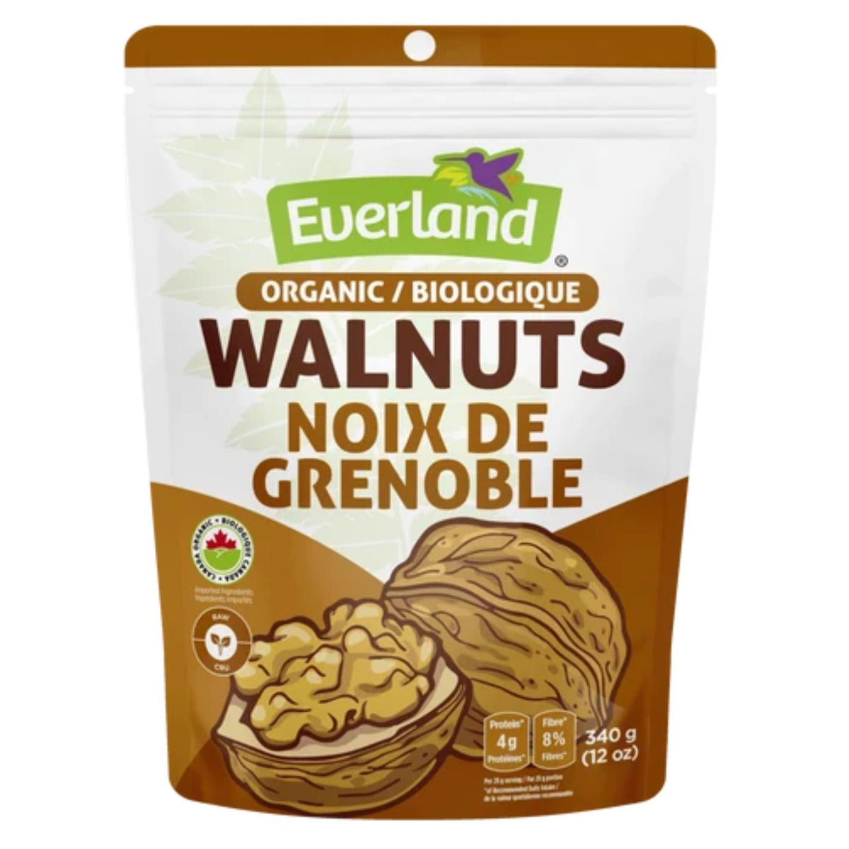 Everland Organic Walnuts (340g)