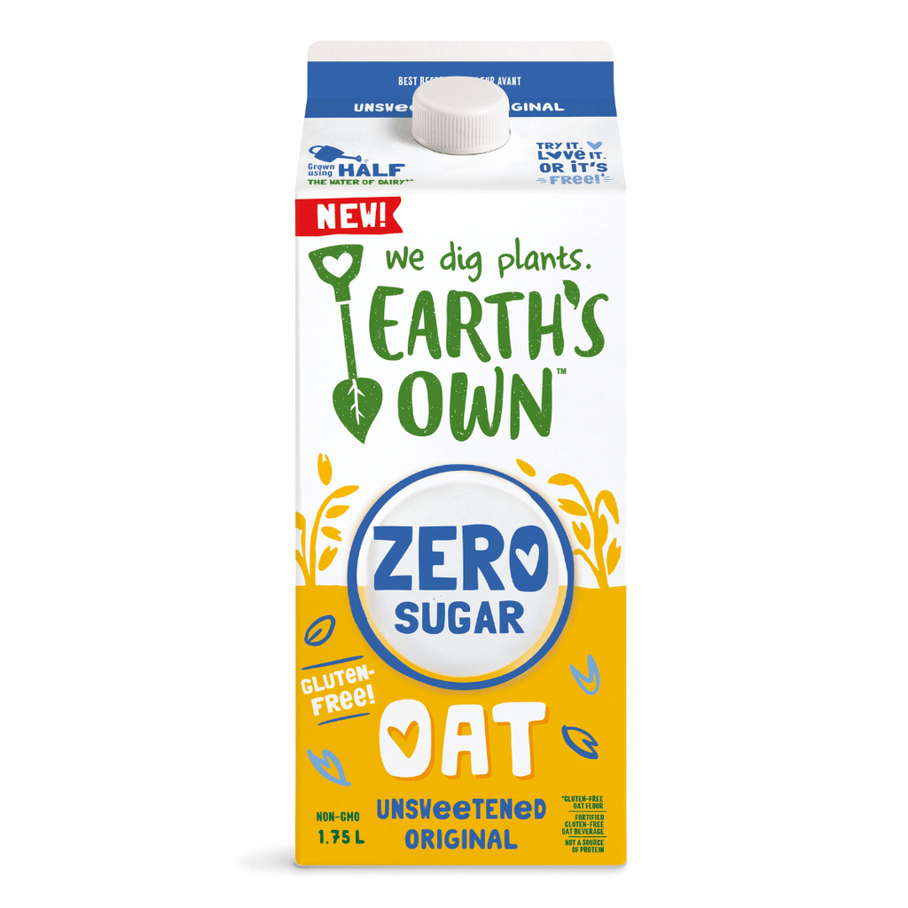 Earth's Own Oat Milk Original Zero Sugar (1.75L)