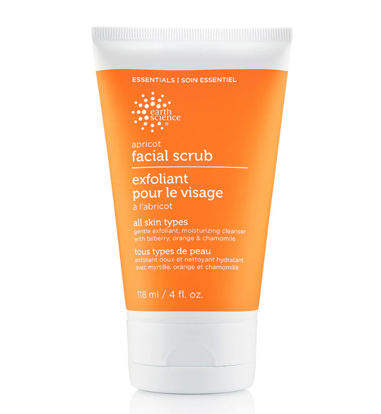 Earth Science Apricot Facial Scrub (118ml)