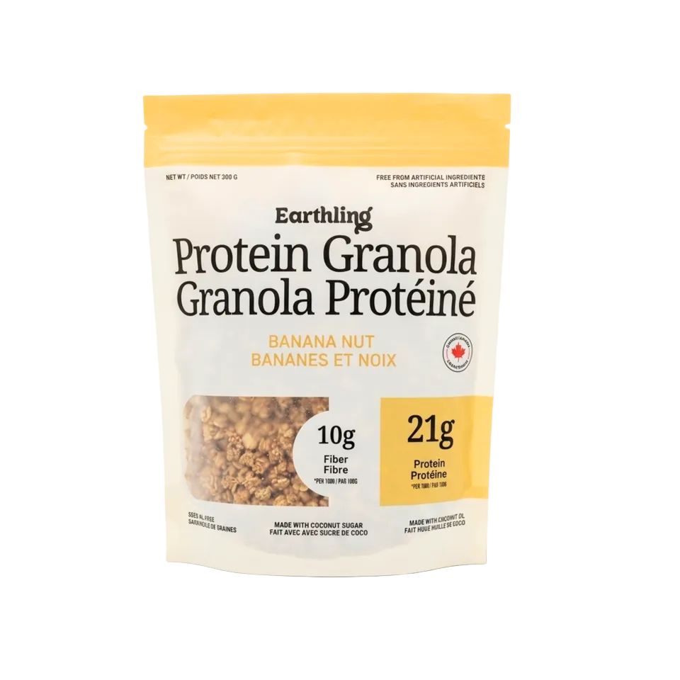 Earthling Protein Granola - Banana Nut (300g)