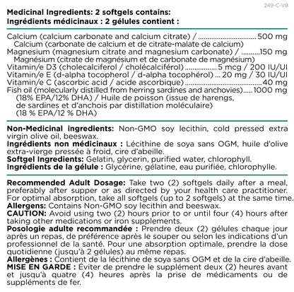 Platinum Naturals EasyCal Calcium (120SGels)