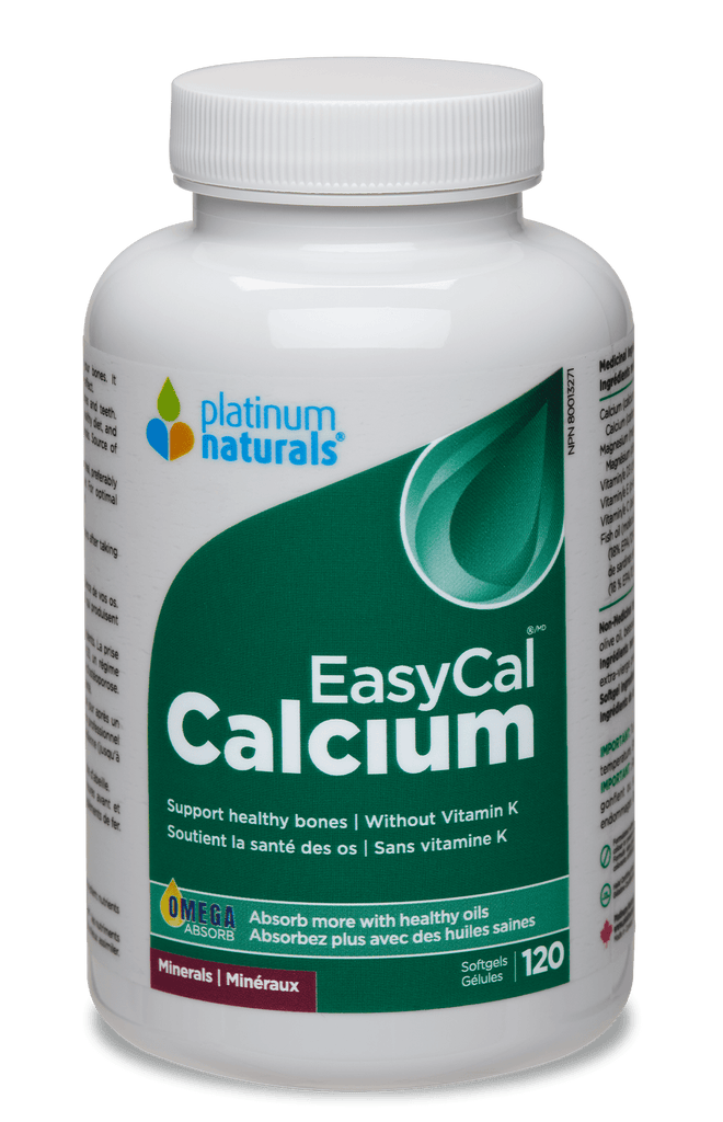 Platinum Naturals EasyCal Calcium (120SGels)