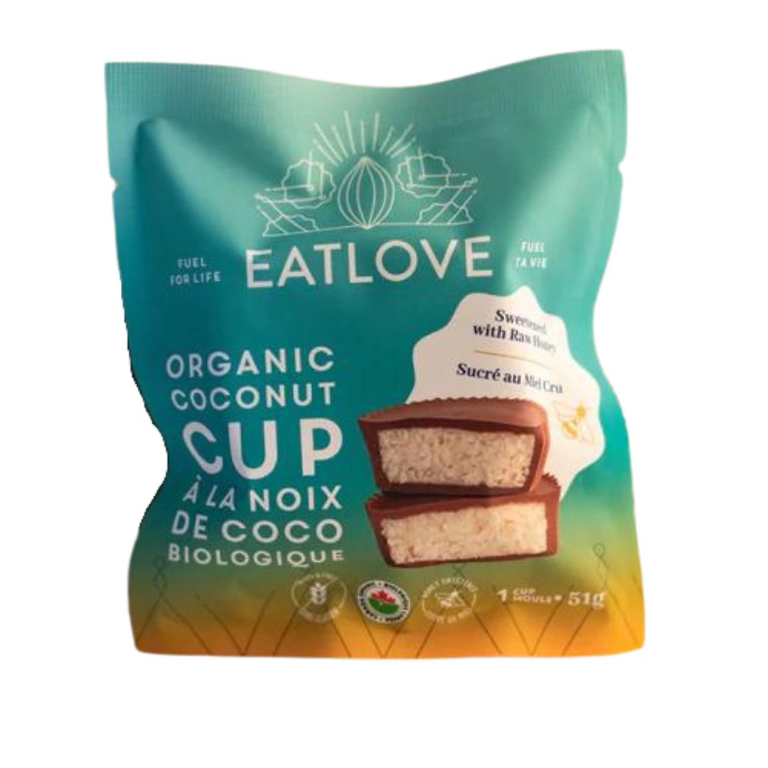 EatLove Organic Coconut Cup (51g) - Lifestyle Markets