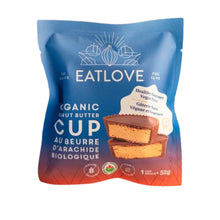 EatLove Organic Peanut Butter Cup (52g) - Lifestyle Markets