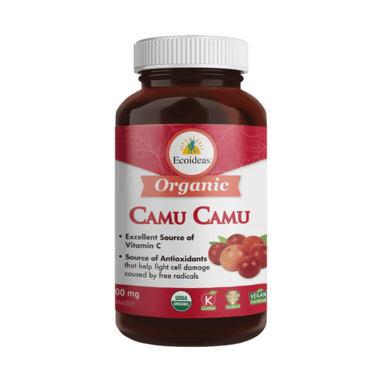 Ecoideas Organic Camu Camu (500mg) (2 sizes) - Lifestyle Markets