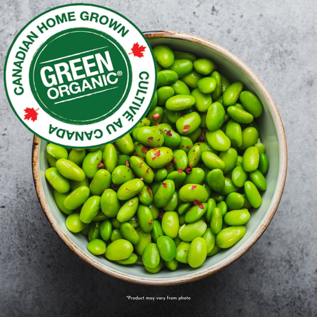 Green Organic Frozen Shelled Edamame (500g)