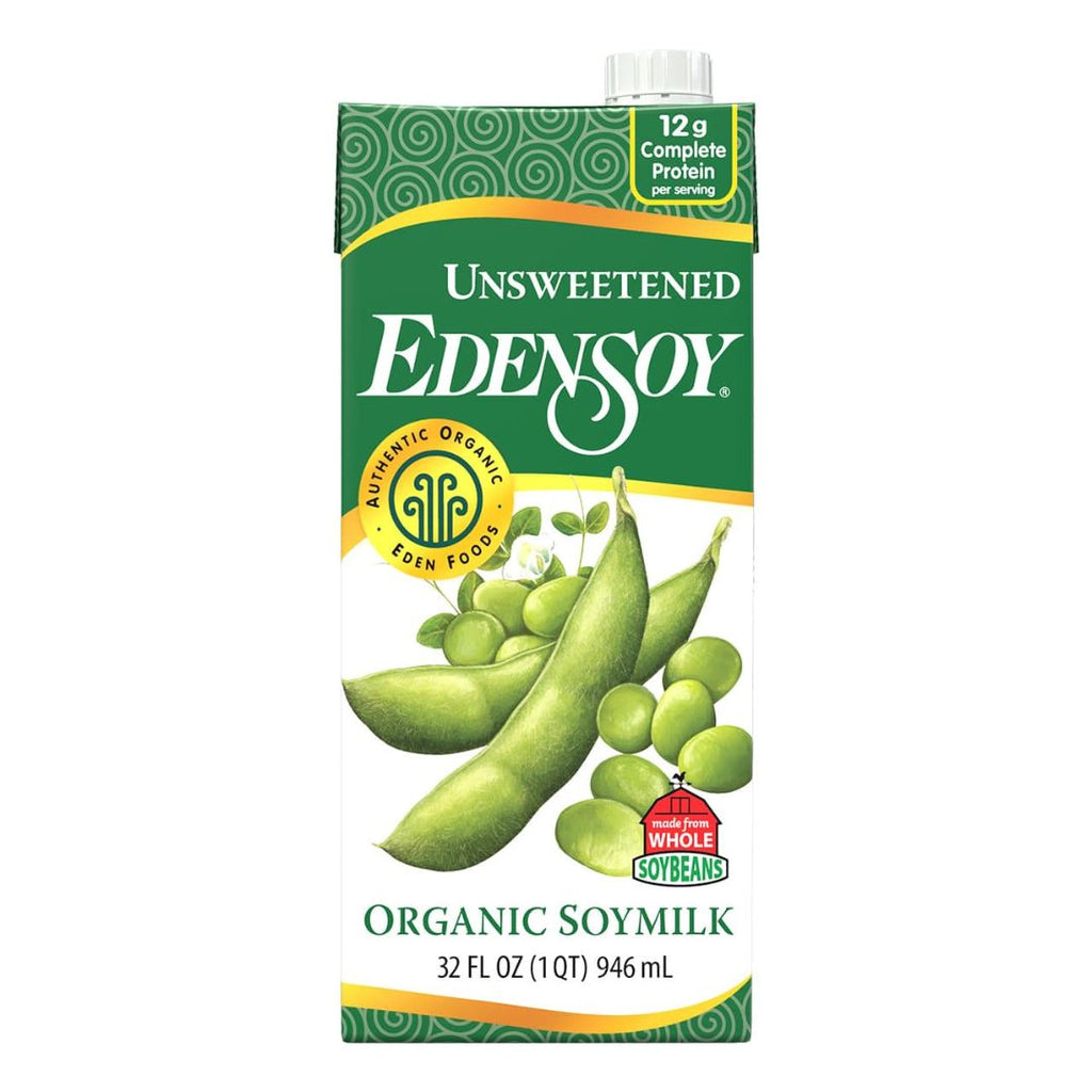Eden Organic Unsweetened Soy Beverage (946ml)