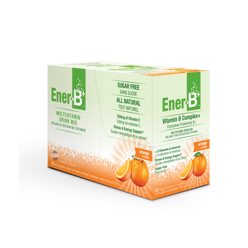 Ener-B Vitamin B Complex - Orange (30 Pk) - Lifestyle Markets
