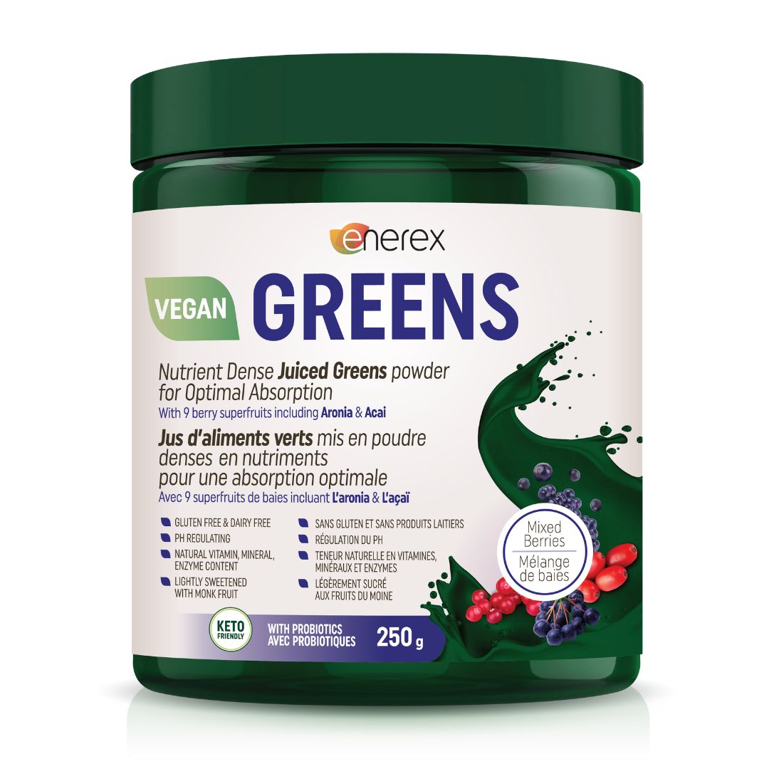 Enerex Greens Mixed Berry (250g) - Lifestyle Markets