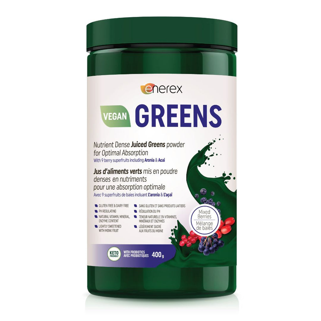 Enerex Greens Mixed Berry (400g)