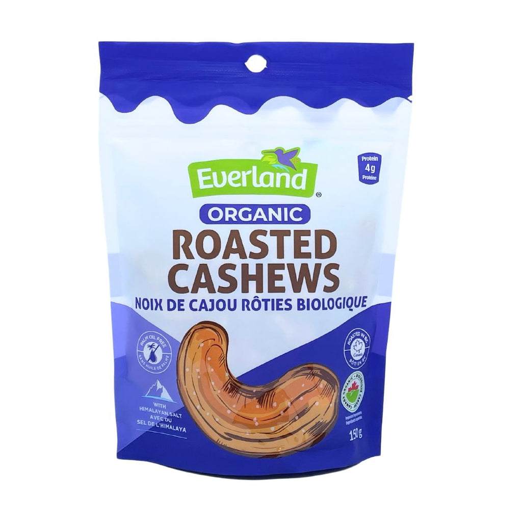 Everland Organic Roasted Cashews (150g)