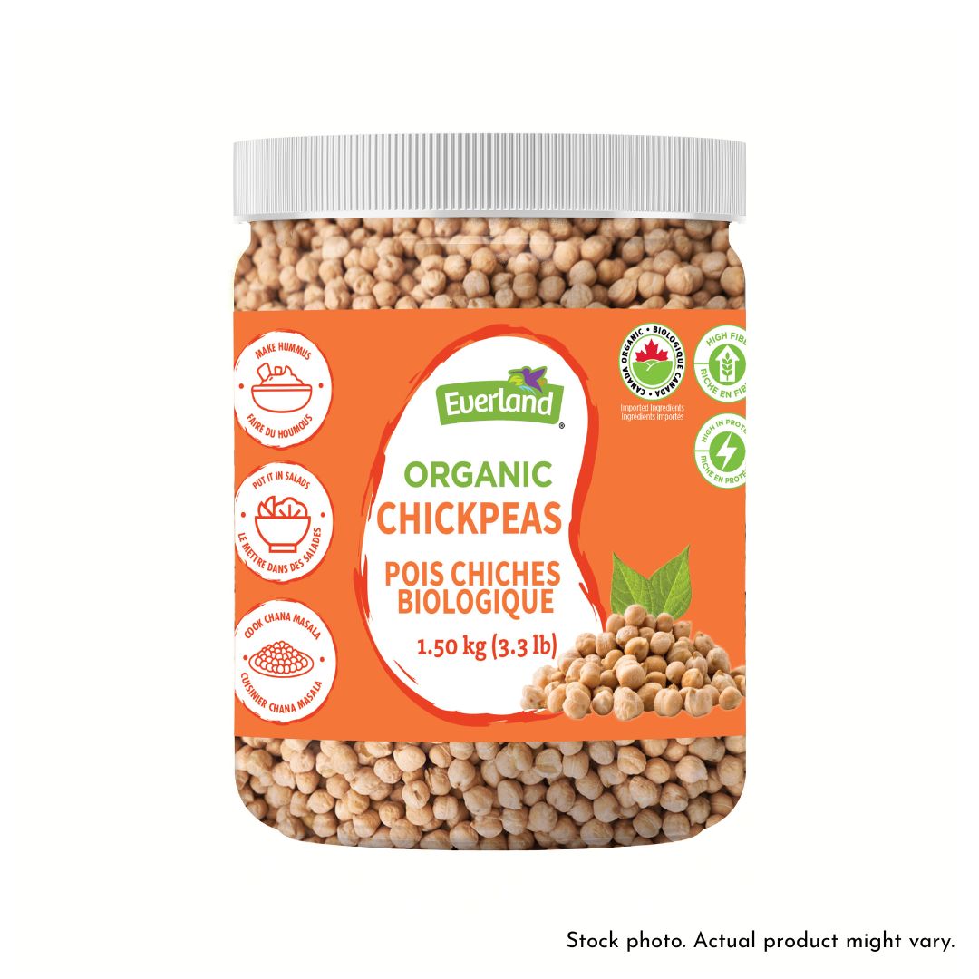 Everland Organic Chickpeas (1.5kg)