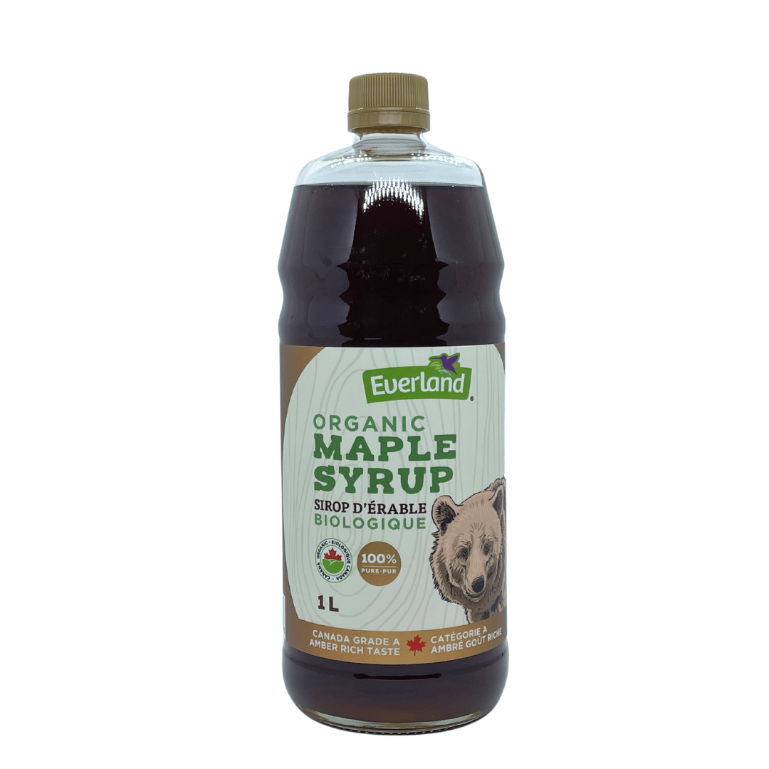 Everland Organic Maple Syrup Amber (1L)