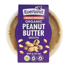 Everland Organic Peanut Butter Smooth (340g)