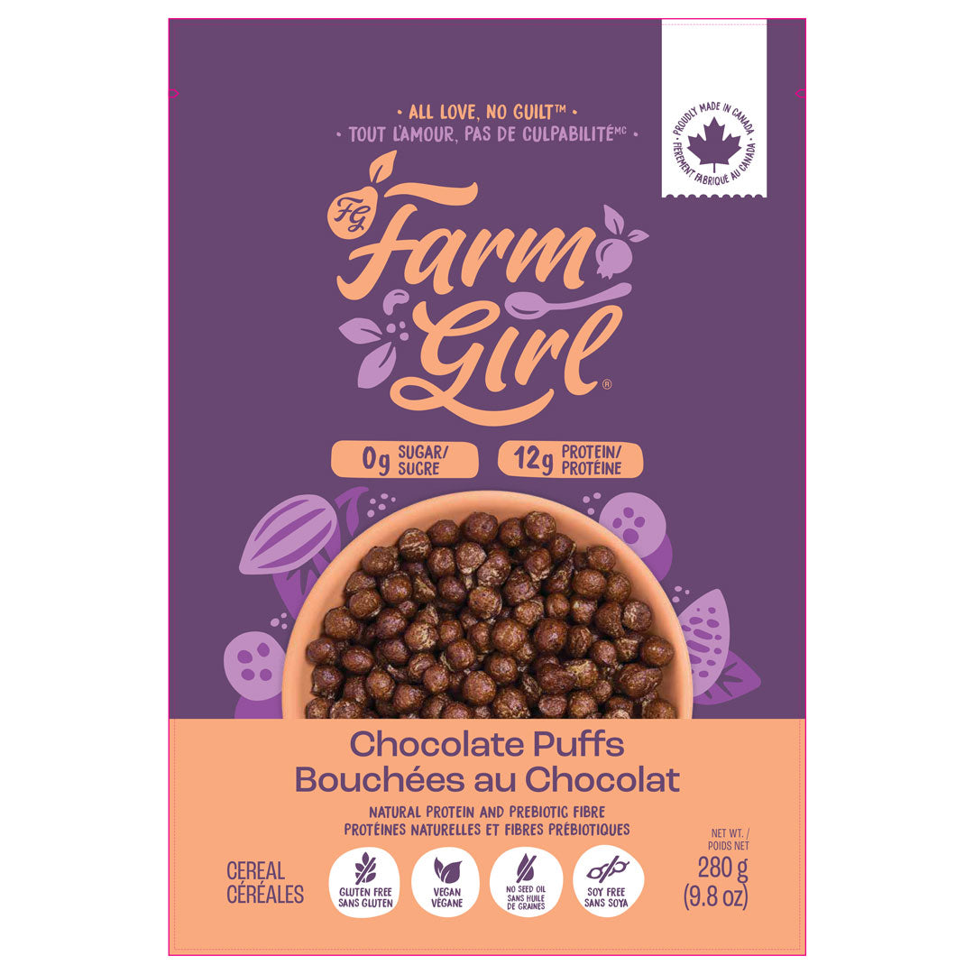 Farm Girl Cereal Chocolate Puffs (280g) - Lifestyle Markets