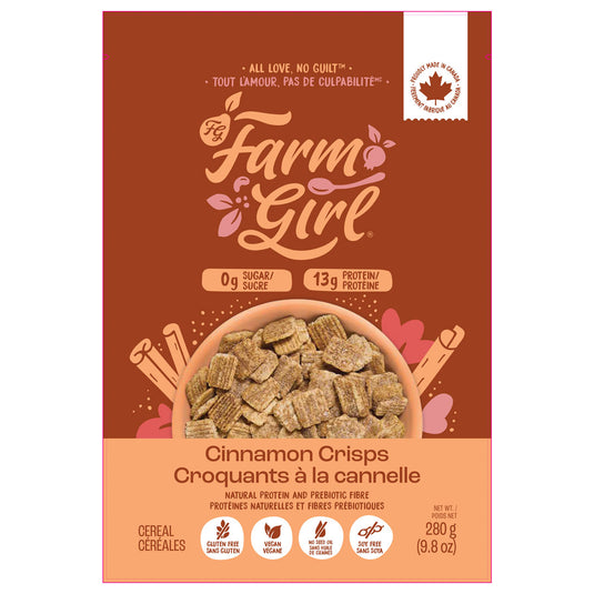 Farm Girl Cereal Cinnamon Crisps (280g) - Lifestyle Markets