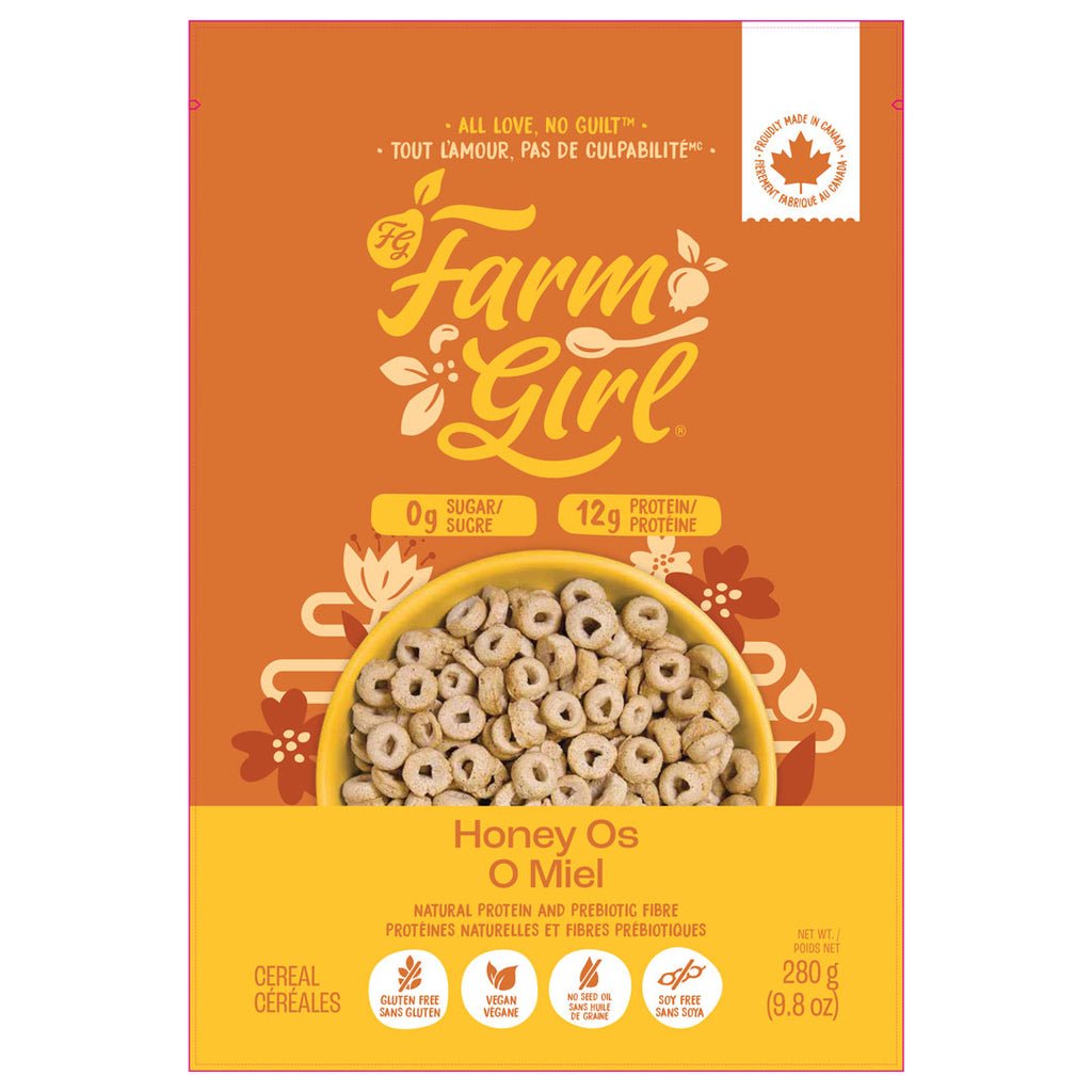 Farm Girl Cereal Honey Os (280g)