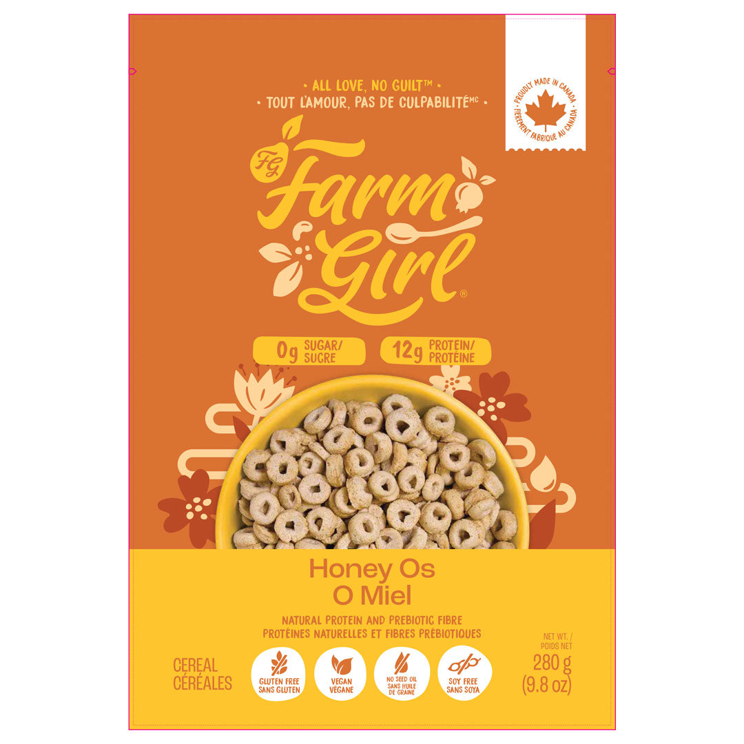 Farm Girl Cereal Honey Os (280g) - Lifestyle Markets