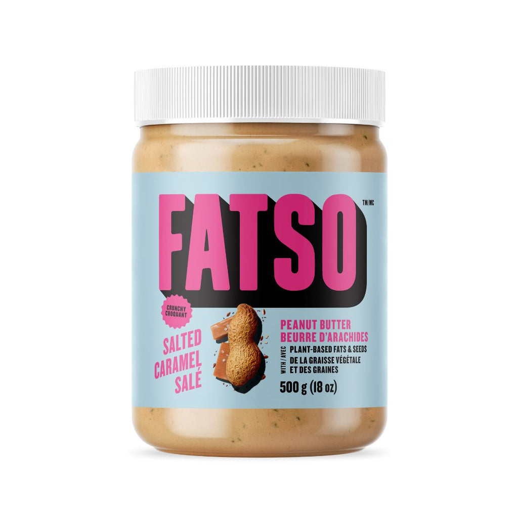 Fatso Peanut Butter - Crunchy Salted Caramel (500g)