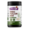 Fiberlife Whole Psyllium Husk supplement container on a white background