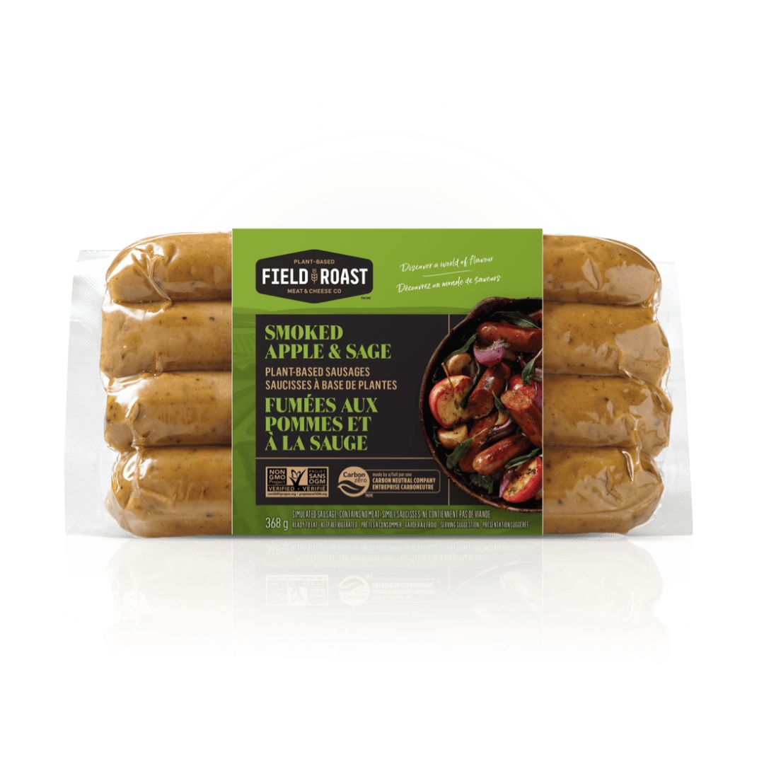 Field Roast Simulated Sausages - Smoked Apple Sage (368g) - Lifestyle Markets
