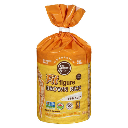 Smart Bite Brown Rice Cakes Original (120g) - Lifestyle Markets