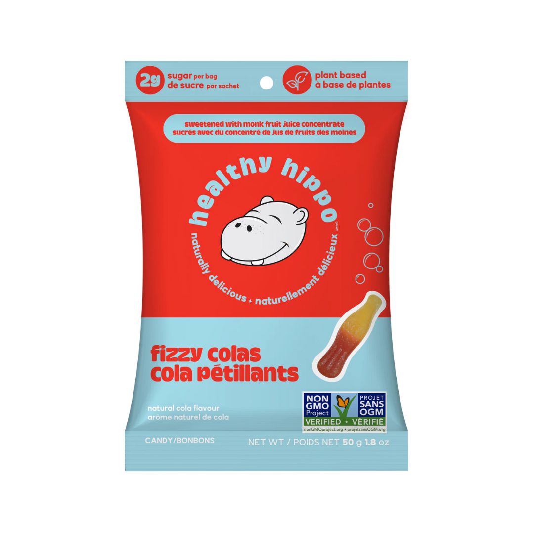 Healthy Hippo Gummies - Fizzy Colas (50g) - Lifestyle Markets