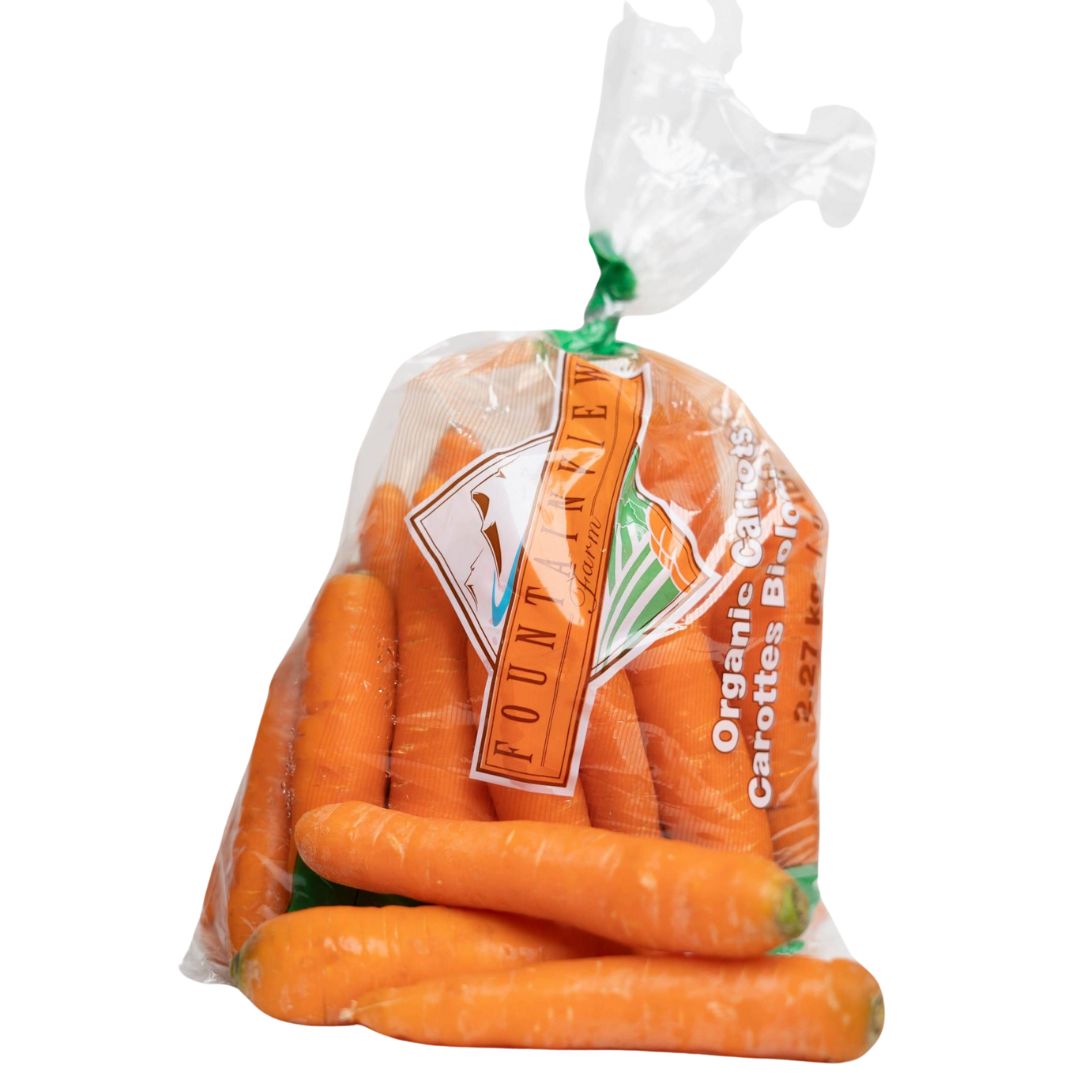 Certified Organic Fountainview Carrots - 2lb Bag - Lifestyle Markets