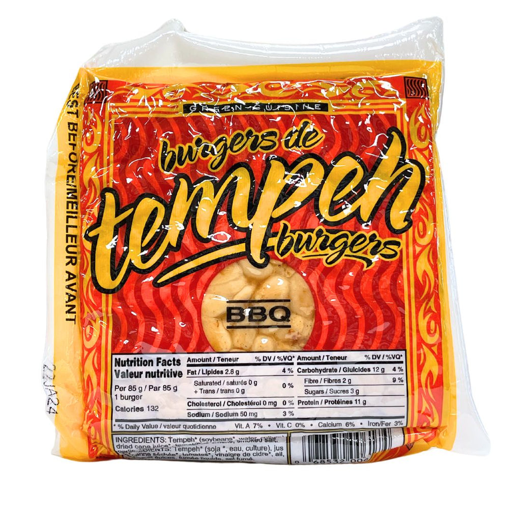 Green Cuisine: Tempeh Burgers BBQ (170g)