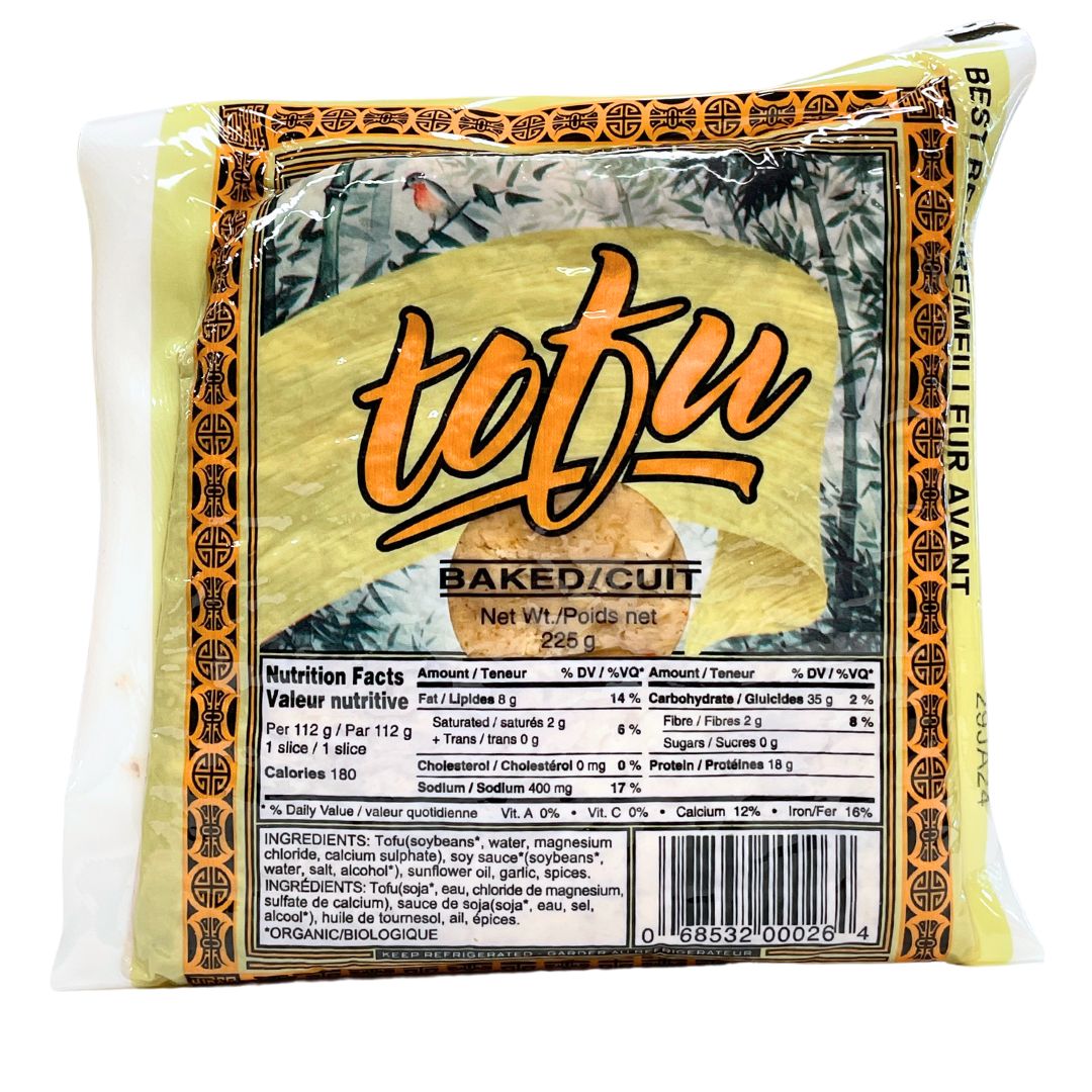 Green Cuisine: Baked Tofu (225g) - Lifestyle Markets