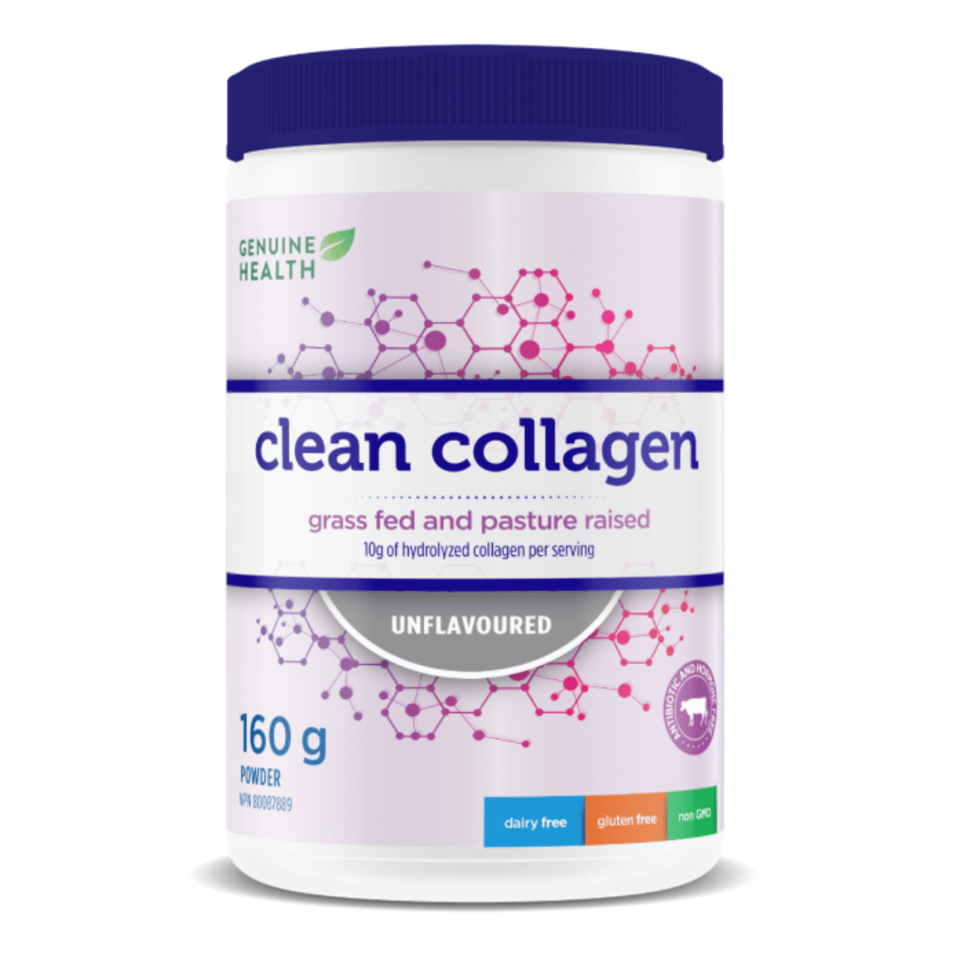 Genuine Health Bovine Clean Collagen Unflavoured (160g) - Lifestyle Markets