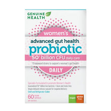 Genuine Health Women's Advanced Gut Health Probiotic (50 Billion CFU) (60 VCaps) - Lifestyle Markets