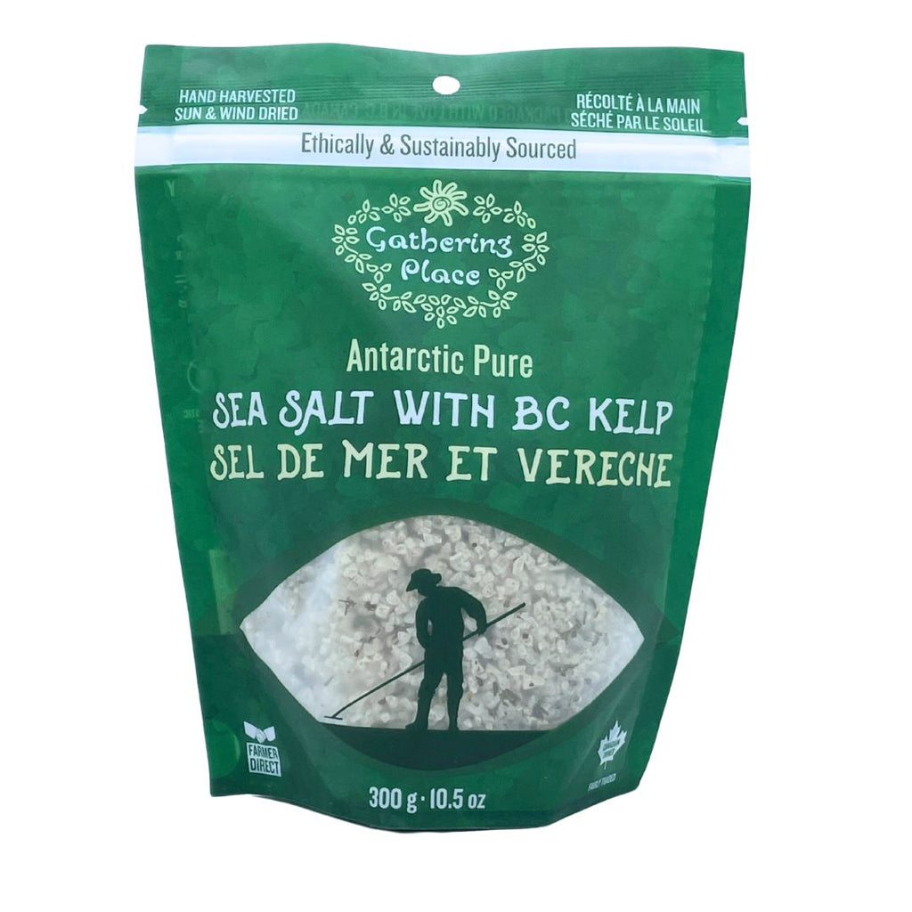 Gathering Place Antarctic Pure Sea Salt & Kelp Refill Bag (300g)