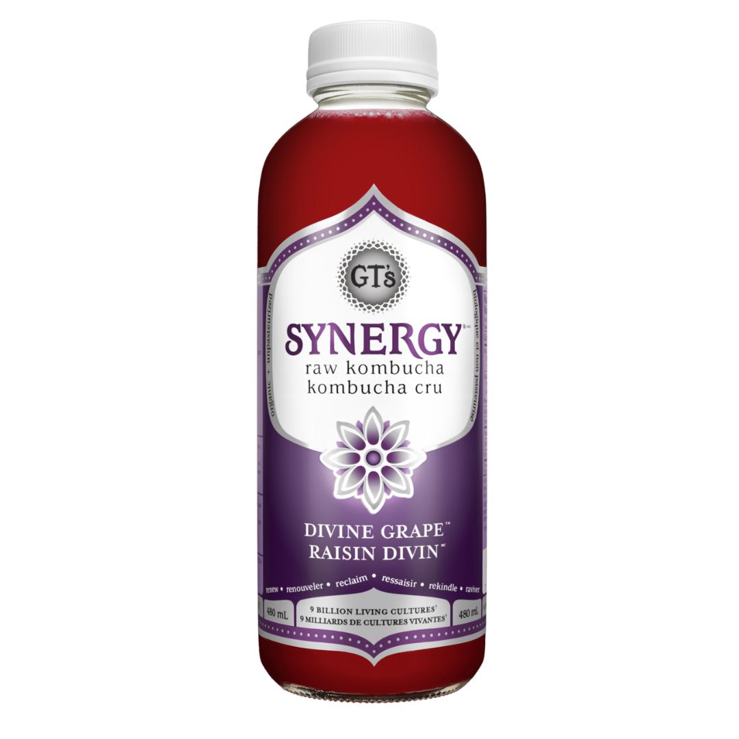 GT's Kombucha - Divine Grape (480ml) | Lifestyle Markets