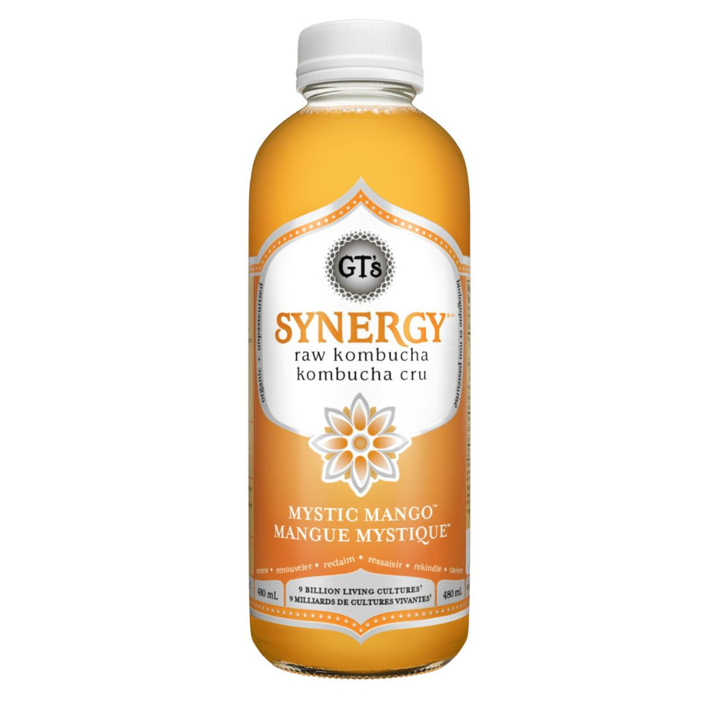 GT's Kombucha - Mystic Mango (480ml)