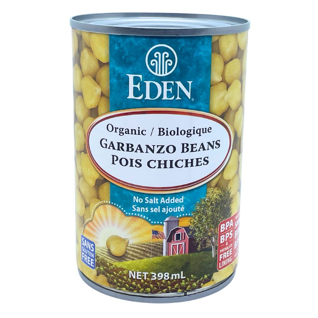 Eden Organic Garbanzo Beans (398ml) - Lifestyle Markets