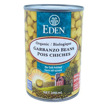 Eden Organic Garbanzo Beans (398ml) - Lifestyle Markets