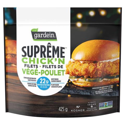 Gardein Supreme Plant-Based Chick'n Filets (425g)