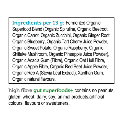 Genuine Health High Fibre Gut Superfoods - Lifestyle Markets
