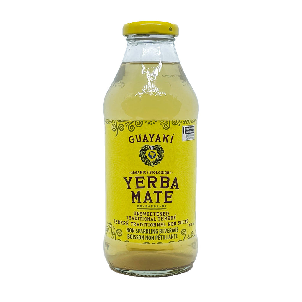 Guayaki Organic Yerba Mate - Unsweetened Traditional Terere (473ml)