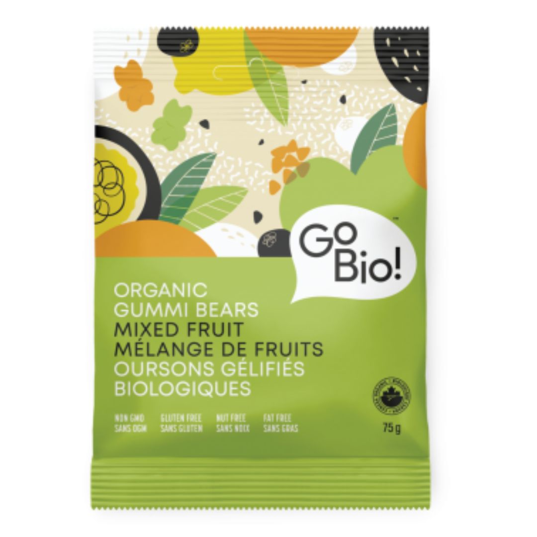 Go Bio Organic Gummi Bears - Mixed Fruit (75g) - Lifestyle Markets
