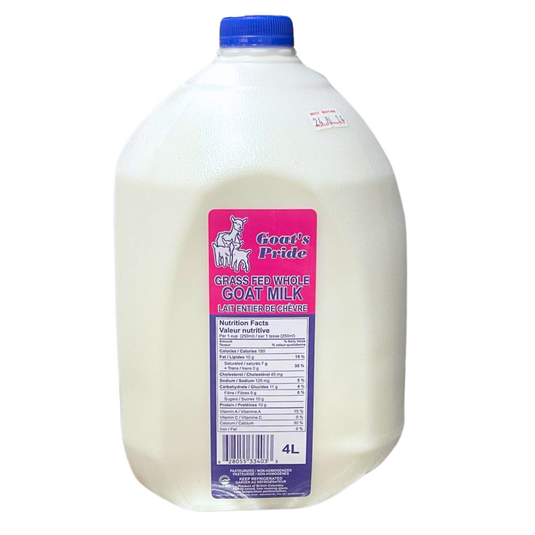 Goat's Pride Grass-Fed Goat Milk (4 L) - Lifestyle Markets