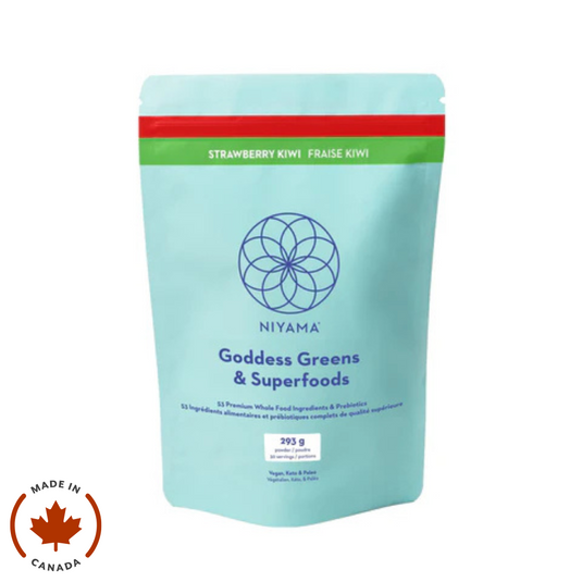 Niyama Goddess Greens & Superfoods - Strawberry Kiwi (293g) - Lifestyle Markets