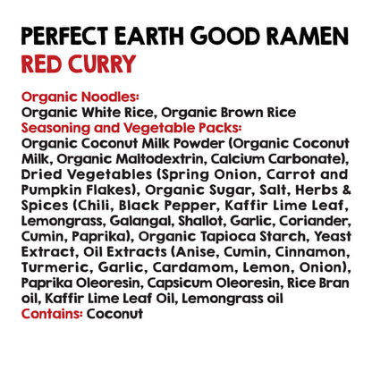 Perfect Earth Good Ramen Red Curry (95g)