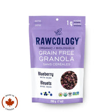 Rawcology Grain-Free Granola - Blueberry Acai (200g)