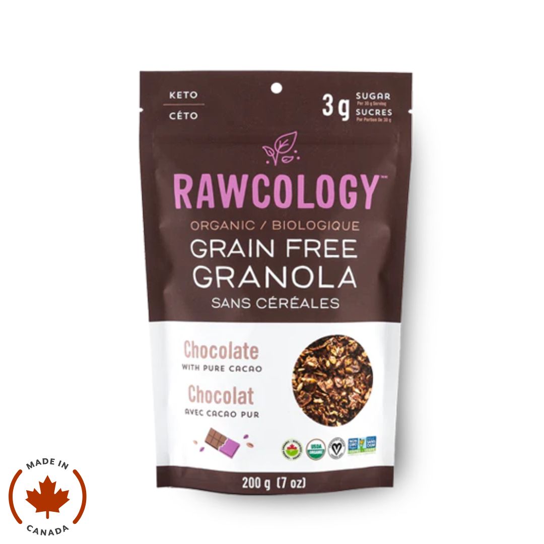 Rawcology Grain-Free Granola - Chocolate (200g)