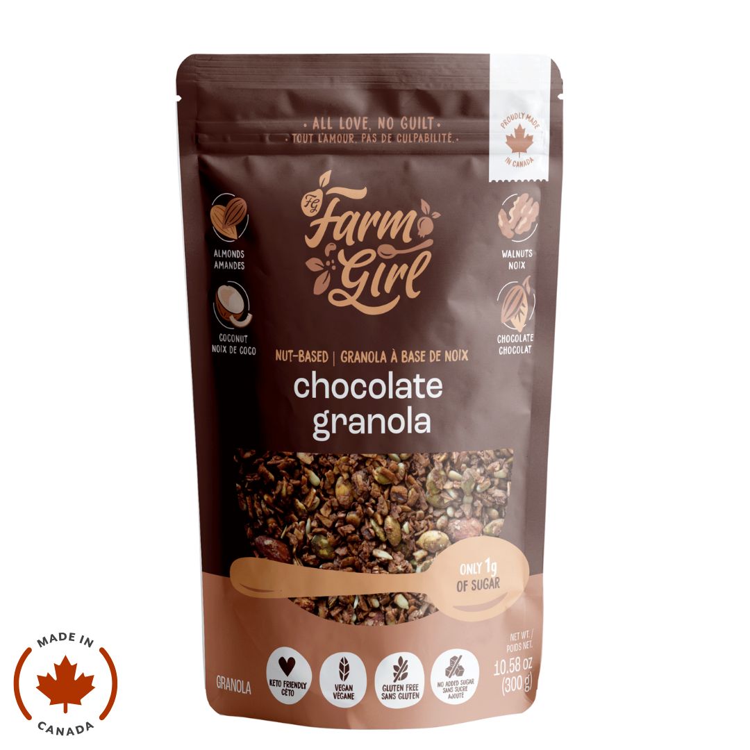 Farm Girl Granola Chocolate (300g) - Lifestyle Markets