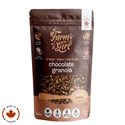 Farm Girl Granola Chocolate (300g) - Lifestyle Markets