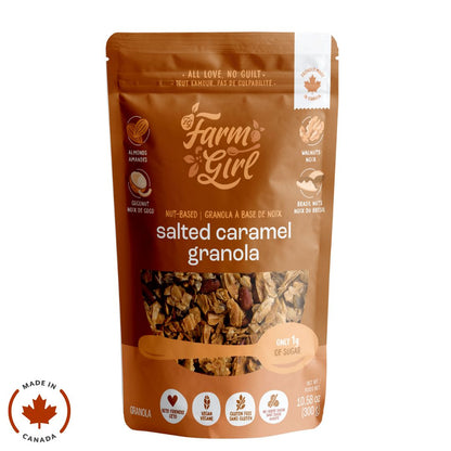 Farm Girl Granola Salted Caramel (300g) - Lifestyle Markets