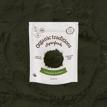 Organic Traditions Chlorella Powder (150g)